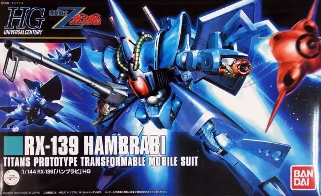 Bandai 176957 #145 Rx-139 Hambrabi 1