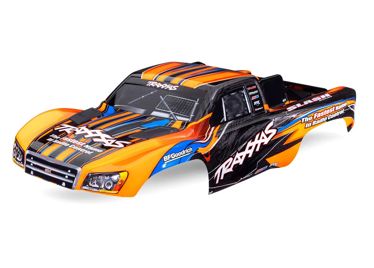 Traxxas 5924-Orng Slash 2Wd Orange Clipless Body 1