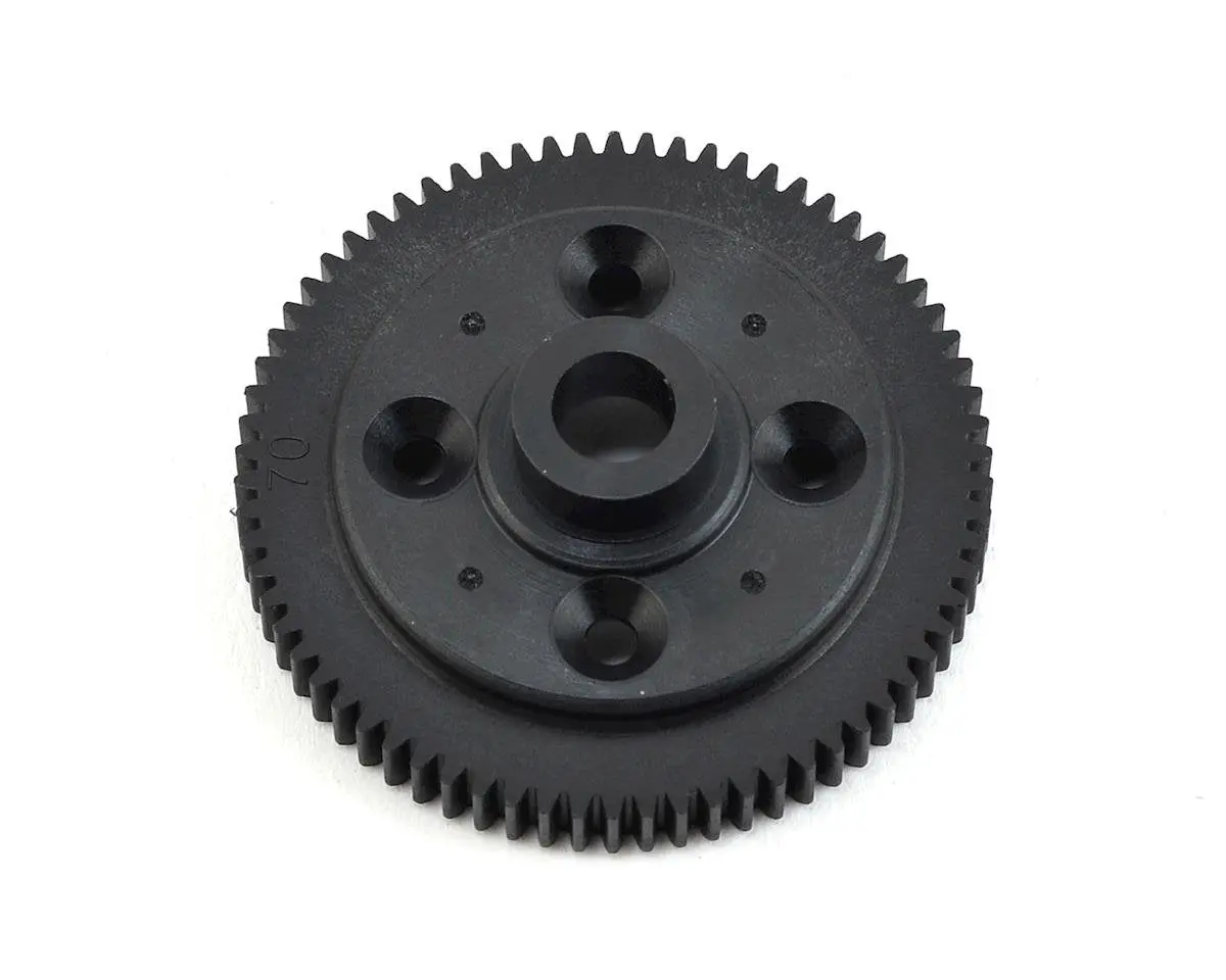 Tekno Tkr6670 Spur Gear (70T, 48Pitch, Composite, Black, Eb410) 1