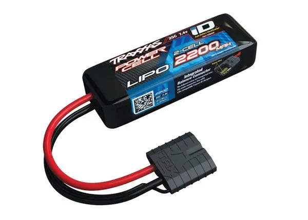 Traxxas 2820X - 2200Mah 7.4V 2-Cell 25C Lipo Battery 1