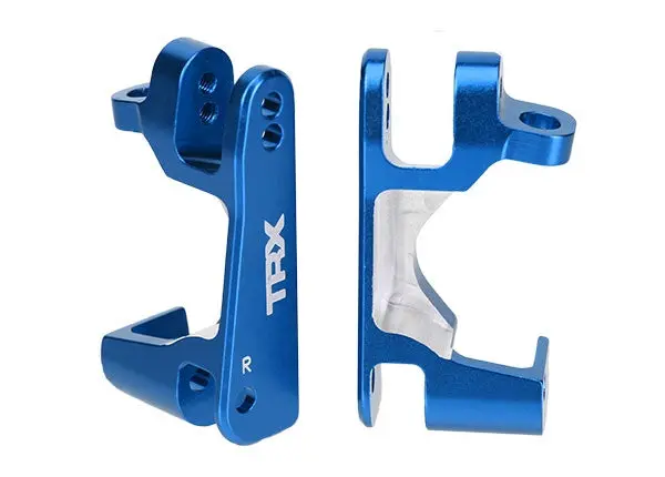 Traxxas 6832X Caster Blocks (C-Hubs), 6061-T6 Aluminum (Blue-Anodized), Left & Right 0.11 1