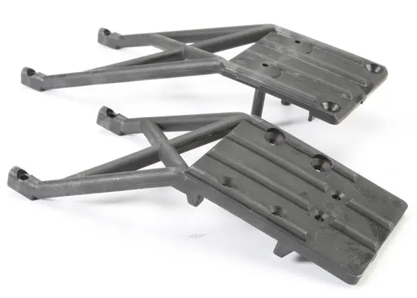 Traxxas 5837 Skidplates, Front & Rear (Black) 0.16 1