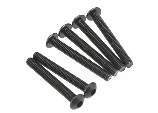 Traxxas 2591 Screws, 3X23mm Button-Head Machine (Hex Drive) (6) 1