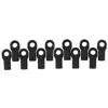 Rpm 80472 Short Traxxas Turnbluckle Rod End Set (Black) (12) 1
