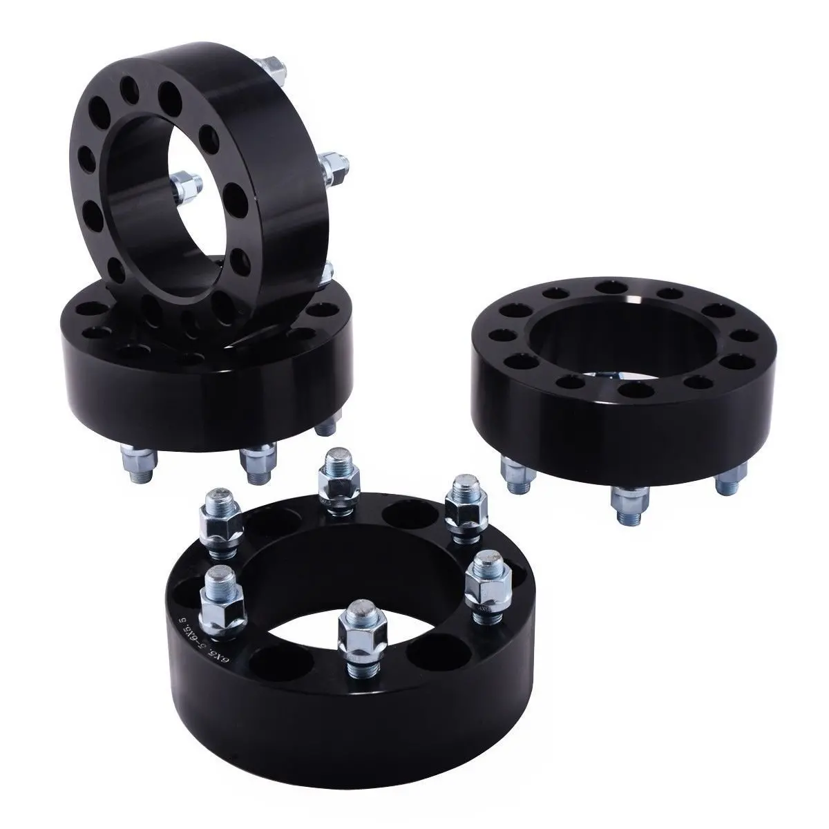 6 Lug Wheel Adapter 6X5.5 - 2" Thick (4Pcs-1Set) 1
