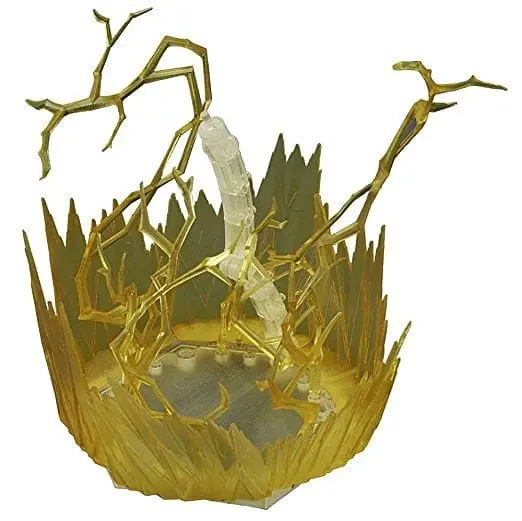 Bandai 212972 Figure-Rise Effect Aura Effect Building Kit, Yellow 1