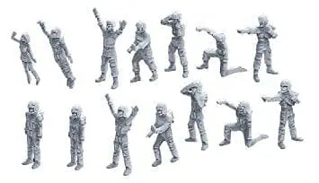 Bandai Builders Parts Hd Ms Figure 01 (1/100) 1