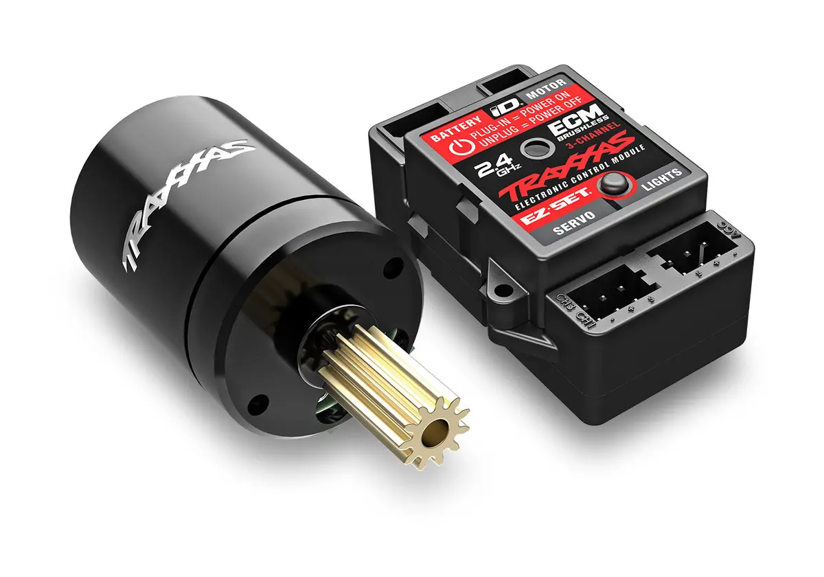 Traxxas 6250 Trx-4M Brushless Motor & Esc System 1