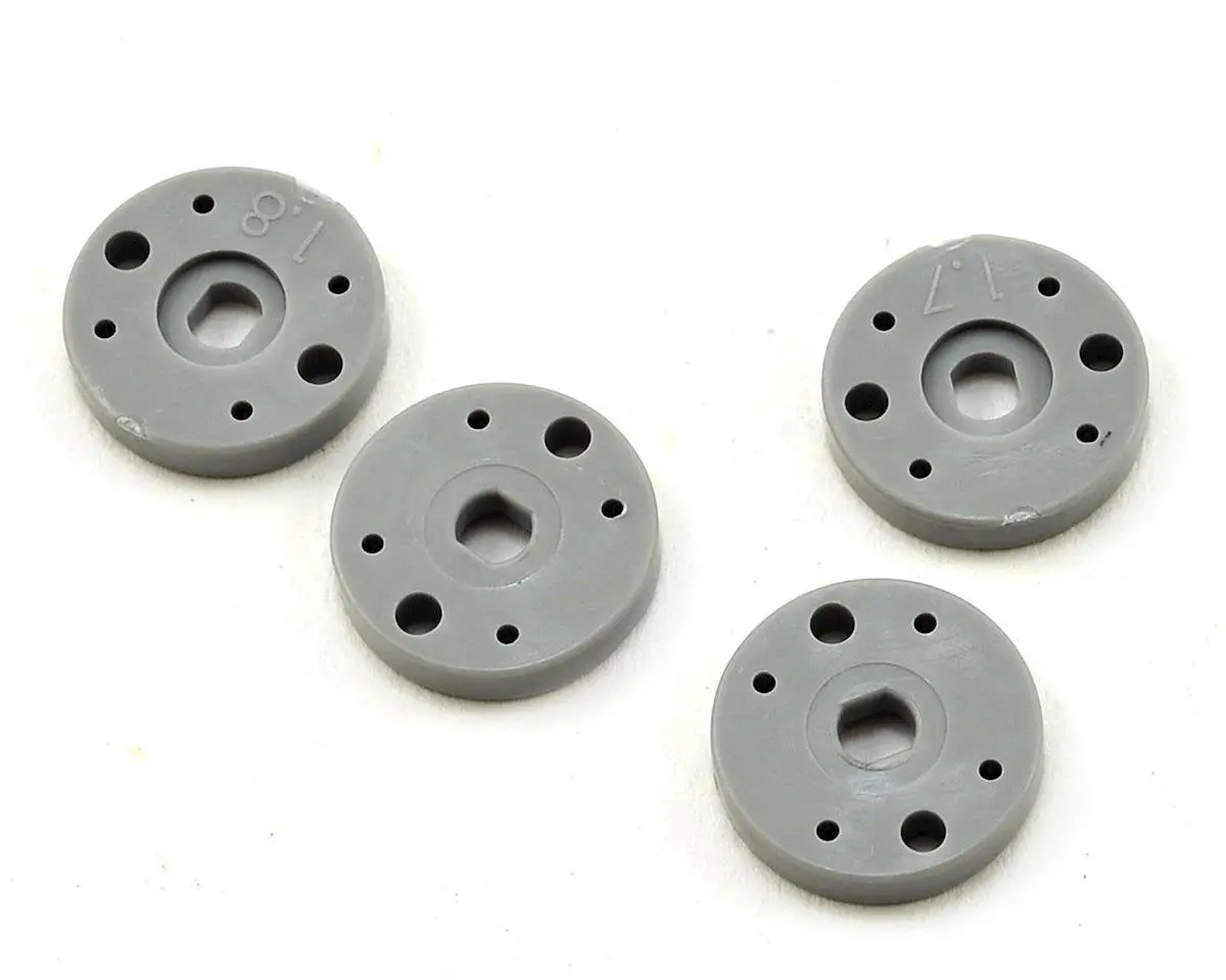 Tekno Tkr6705 Shock Piston Set (2X1.7, 2X1.8, Flat/Flat, 13Mm, 4Pcs) 1