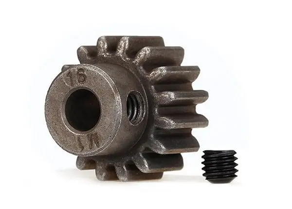 Traxxas 6489X - Gear, 16-T Pinion (1.0 Metric Pitch) (Fits 5Mm Shaft) 1