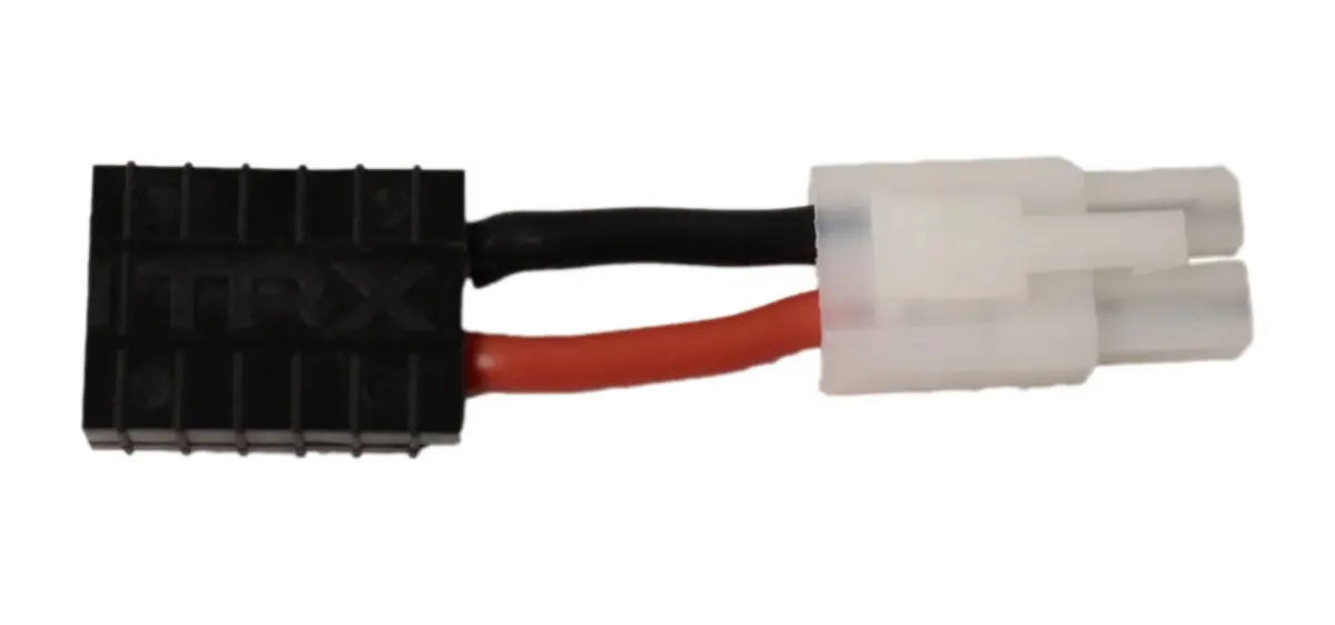 Racers Edge Rce1608 Battery/Esc Adapter: Female Trx To Male Tamiya 1