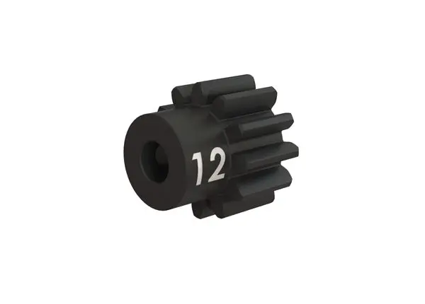 Traxxas 3942X Gear, 12-T Pinion (32-P), Heavy Duty (Machined, Hardened Steel)/ Set Screw 0.022 1