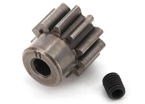 Traxxas 6747 - Gear, 11-T Pinion (32-P) (Steel)/ Set Screw 1