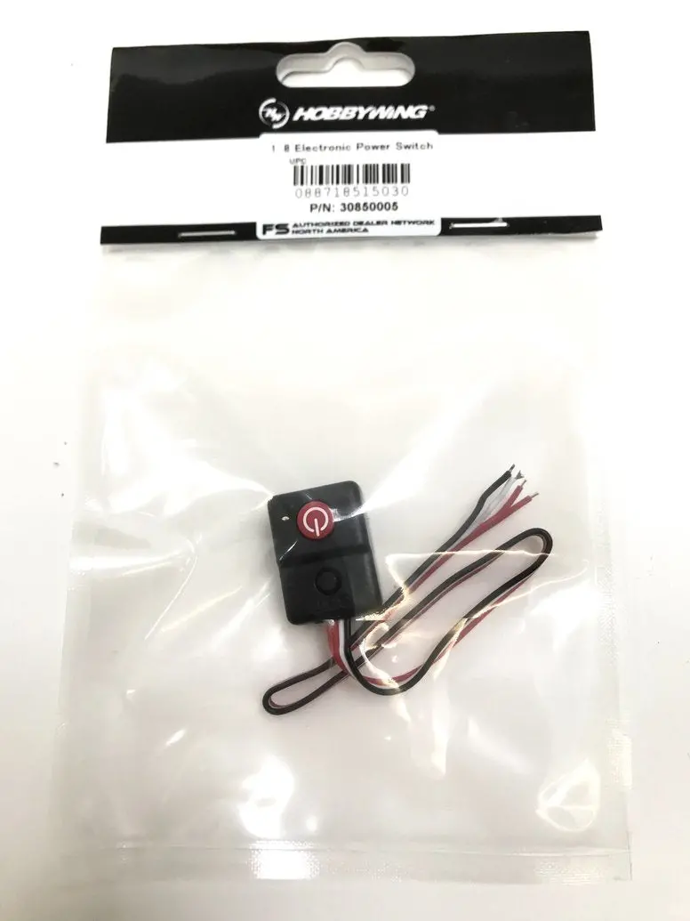 Hobby Wing 30850005 Electronic Power Switch - 1/8Th Car 1