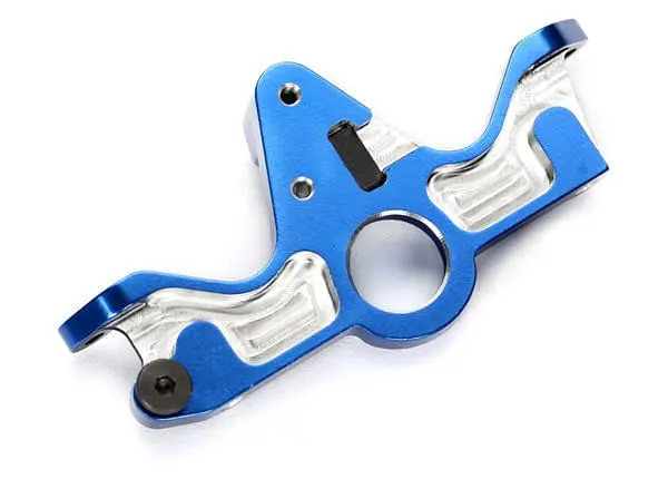 Traxxas 6860R - Motor Mount, 6061-T6 Aluminum (Blue-Anodized) 1