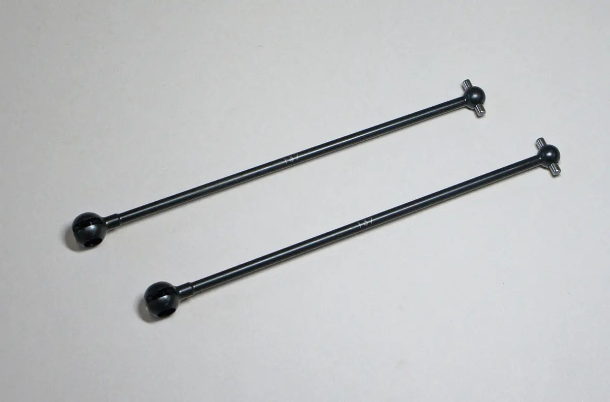 Mugen E2265 Front/Rear Drive Shaft 2Pcs (E2266, 137Mm) :X8t, X8te 1