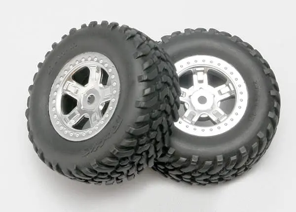 Traxxas 7073 - Tires And Wheels, Assembled, Glued 1