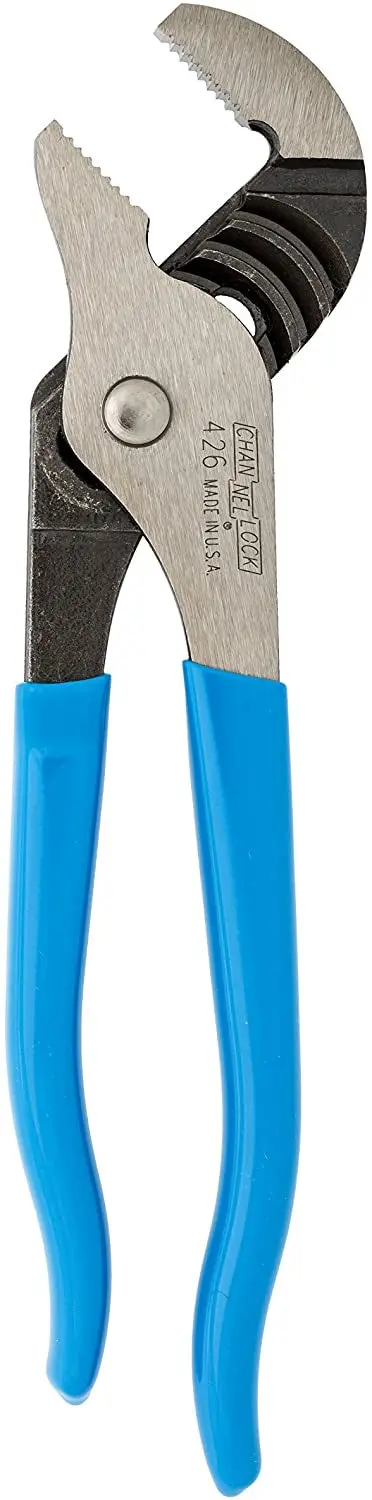 Channellock 426 6.5-Inch Straight Jaw Tongue And Groove Pliers | Groove Joint Plier With Comfort Grips | 0.87-Inch Jaw Capacity | Laser Heat-Treated 1