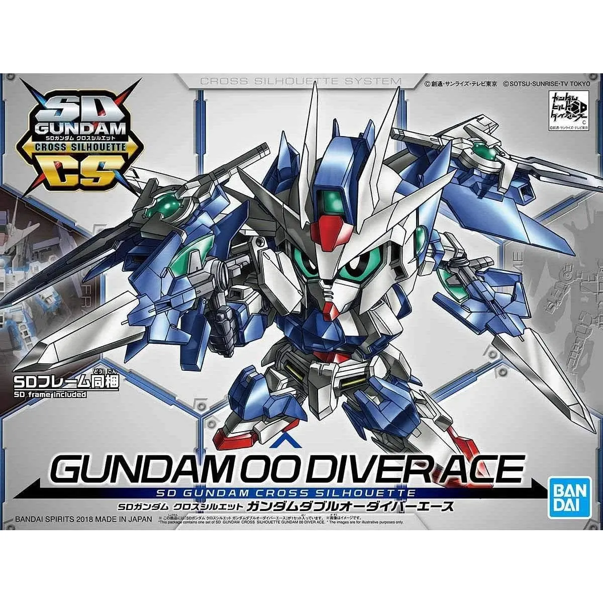 Bandai 5055343 Gundam 00 Diver Ace 1
