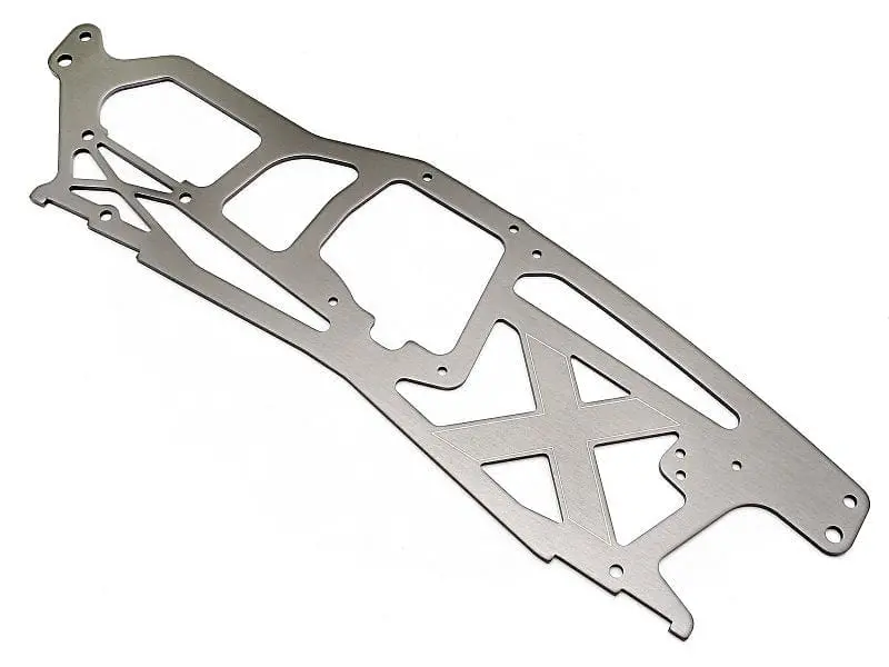 Hpi 73962 Right Main Chassis 2.5Mm Grey For Savage X 1