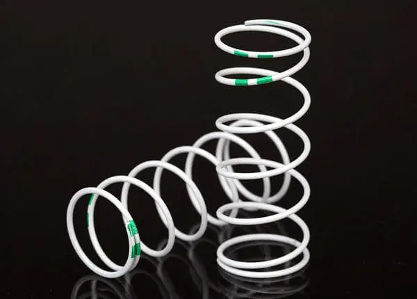 Traxxas 7441 - Spring, Shock, White (Gtr Long) (0.653 Rate Green) (1 Pair) 1