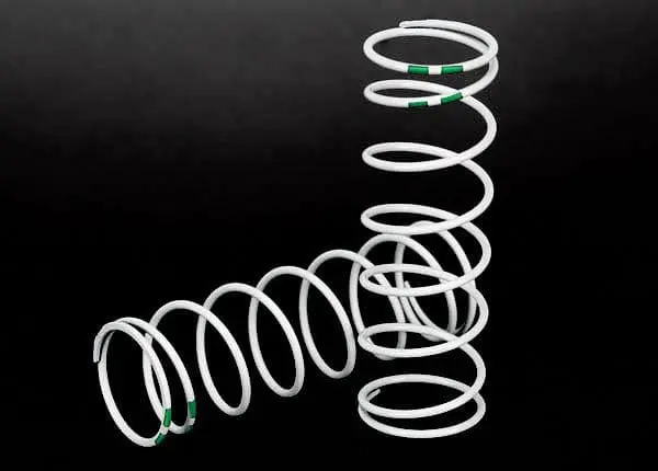 Traxxas 7443 - Spring, Shock, White (Gtr Xx-Long) (0.762 Rate Green) (1 Pair) 1