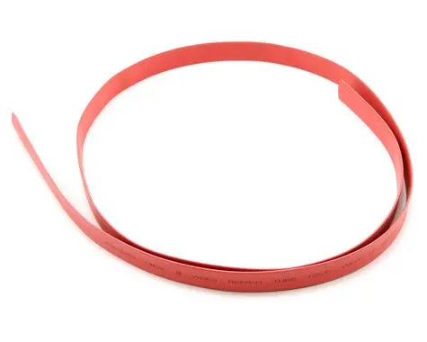 Protek Rc Ptk-5412 8Mm Red Heat Shrink Tubing (1 Meter) 1