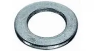 Washer | M8 X 15.00 X 1.60 Flat • Steel Zinc 1