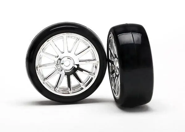 Traxxas 7573 - Tires & Wheels, Assembled, Glued 1