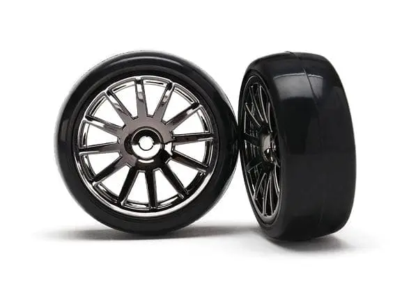 Traxxas 7573A - Tires & Wheels, Assembled, Glued 1