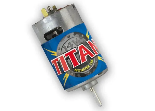 Traxxas 3975 Motor, TitanãÂ® 550 (21-Turns/ 14 Volts) (1) 0.565 1