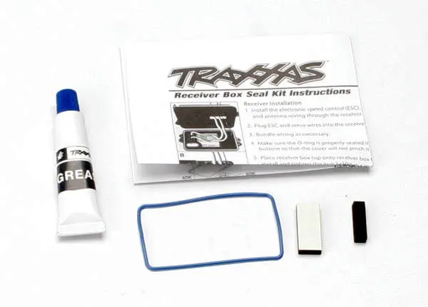 Traxxas 3629 - Seal Kit, Receiver Box (Includes O-Ring, Seals, And Silicone Grease) 1