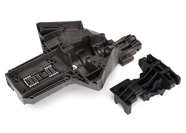 Traxxas 7727X - Bulkhead, Rear (Upper & Lower), Center Differential 1