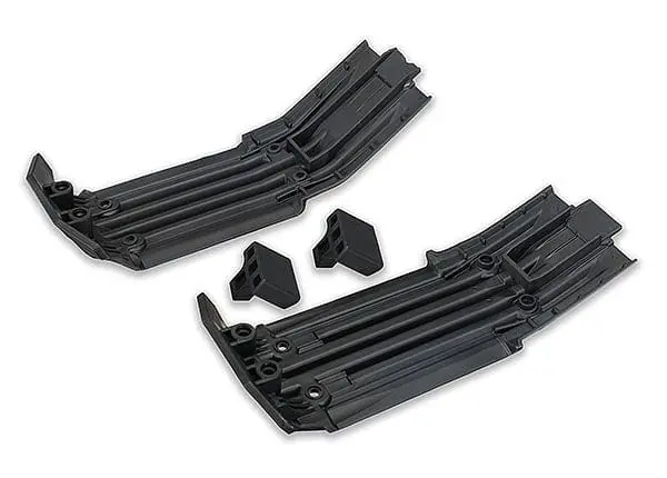 Traxxas 7744 - Skidplate, Front (1), Rear (1) 1