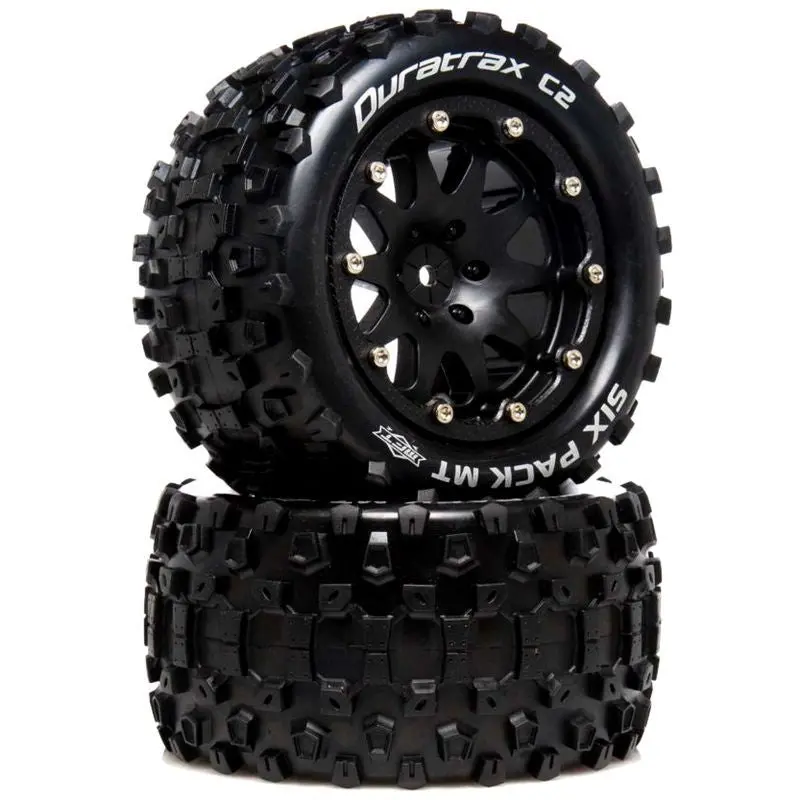 Duratrax Dtxc5519 Six Pack Mt Belt 2.8 Pre Mounted F/R (2) 1