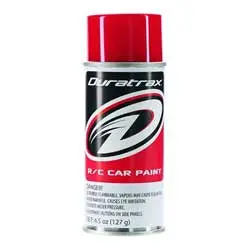 Duratrax Dtxr4254 Polycarb Spray Racing Red 4.5 Oz 1