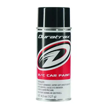 Duratrax Dtxr4250 Polycarb Spray Basic Black 4.5 Oz 1