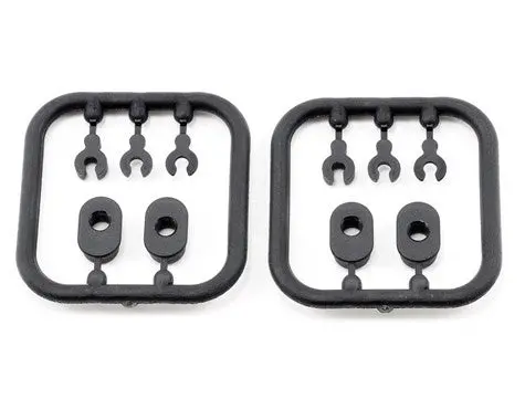 Xray 372315 Composite Eccentric Bushings/Caster Clips (2) 1