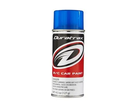 Duratrax Dtxr4272 Candy Blue Lexan Spray Paint 1