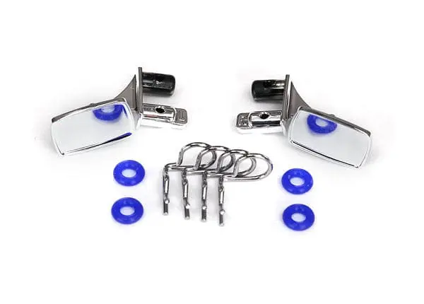 Traxxas 8133 - Mirrors, Side, Chrome 1