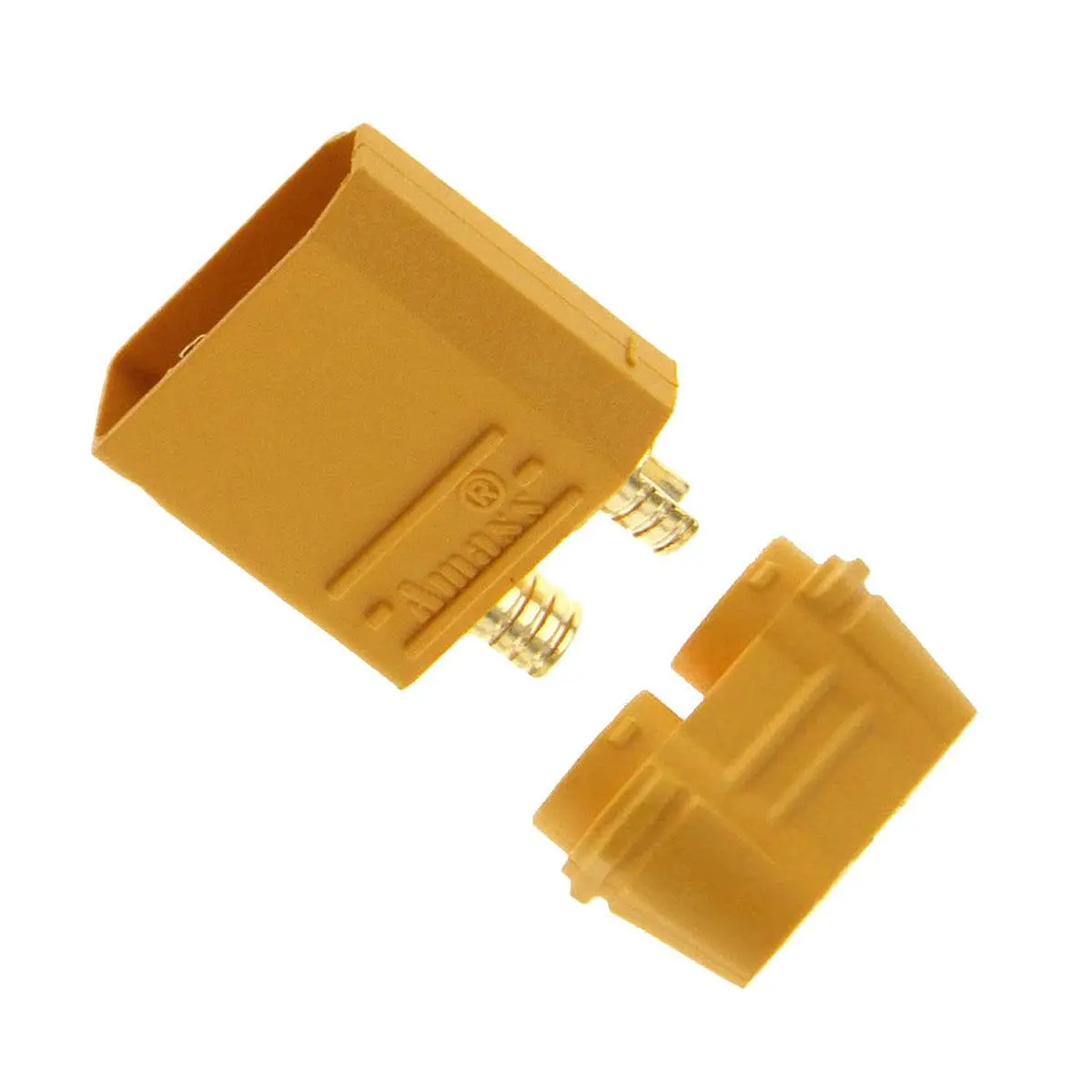 Amass Xt90 Male Connector Plug For Device Esc & Charge Lead 1