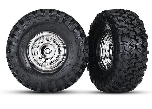 Traxxas 8177 - Tires And Wheels, Assembled, Glued 1