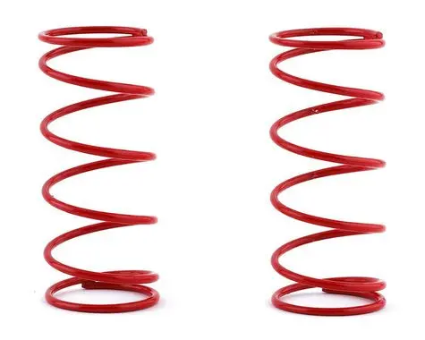 Custom Works 1826 Red Big Bore Shock Springs 6 Lbs - Ketchup - Works With Big Bore Shocks 1855 1