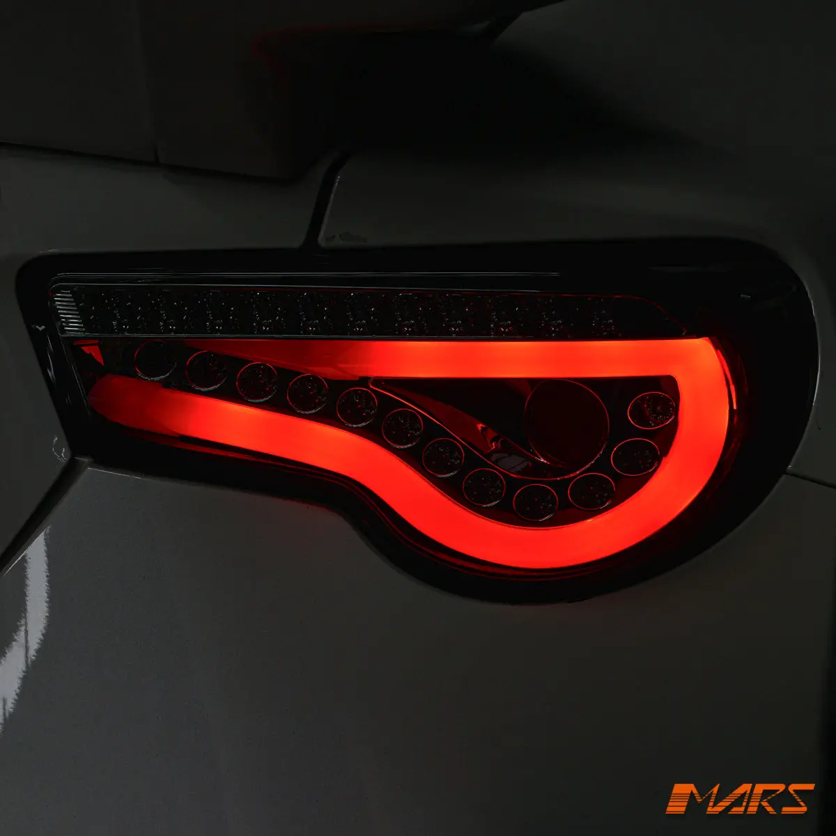 Smoked Full Led 3D Stripe Bar Tail Lights For Toyota 86 Zn6 Gt Gts & Subaru Brz Zc6 2012-2021 1