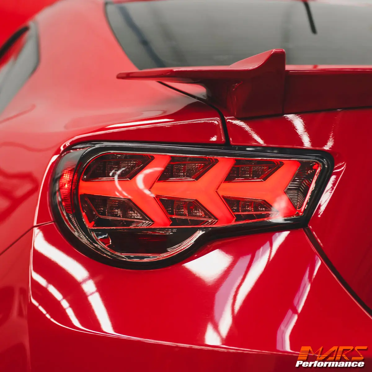 Smoked Lamborghini Style Full Led Tail Lights With Sequential Indicators For Toyota 86 Zn6 Gt Gts & Subaru Brz Zc6 1