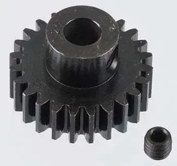8624 Extra Hard 24T Blackened Steel 32P Pinion 5Mm 1
