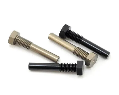 Hb Racing 204146 D817 Shock Pin Set Screw Type (L2, R2) 1