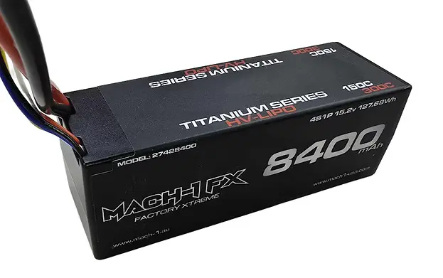Mach-1 Fx // 8400Mah 15.2V Lihv Titanium Series 1