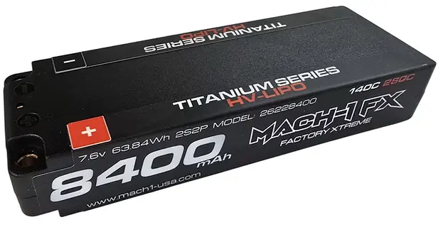 Mach-1 Fx // 8400Mah 7.6V Lihv Titanium Series 1