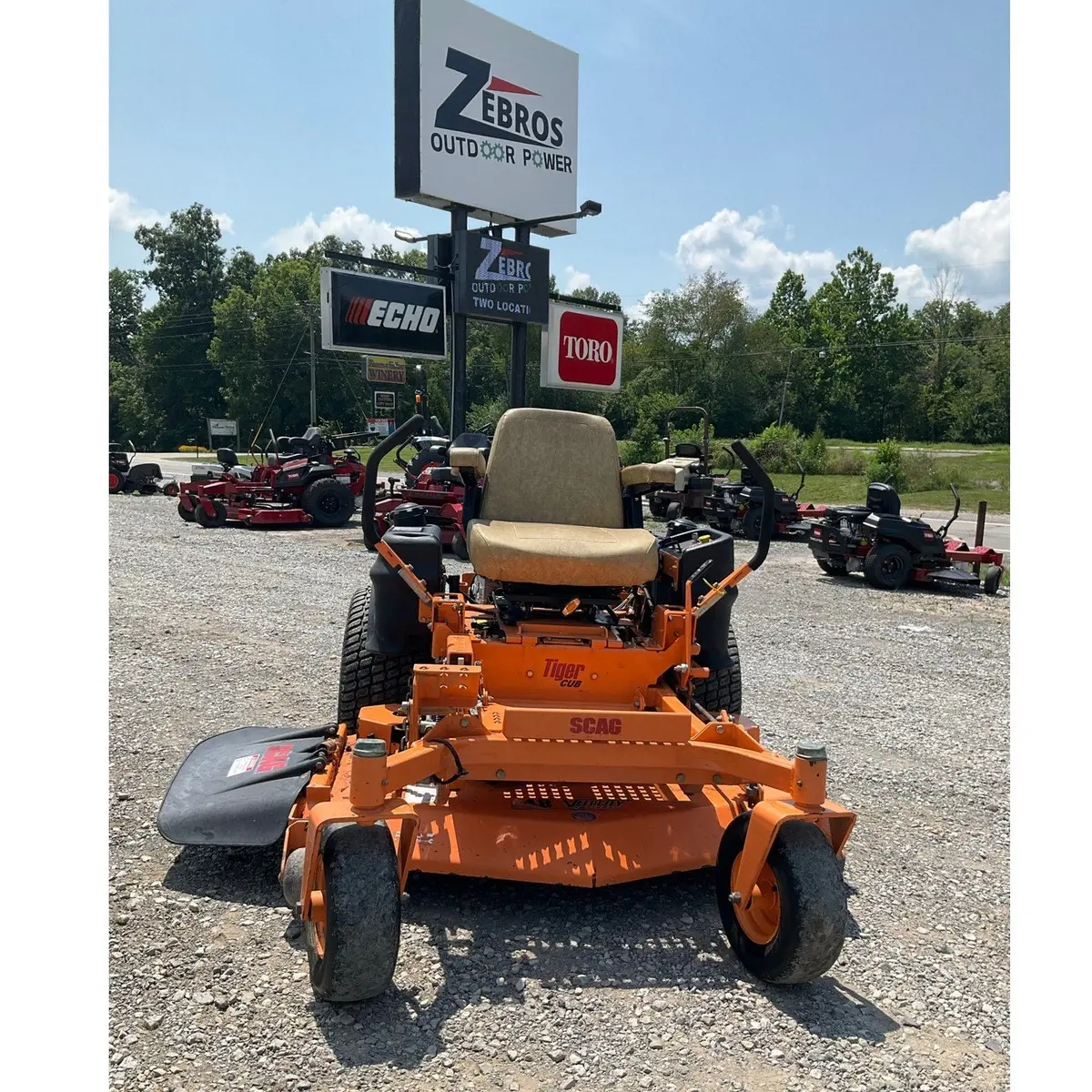 Used Scag Tiger Cub 48” Deck 1